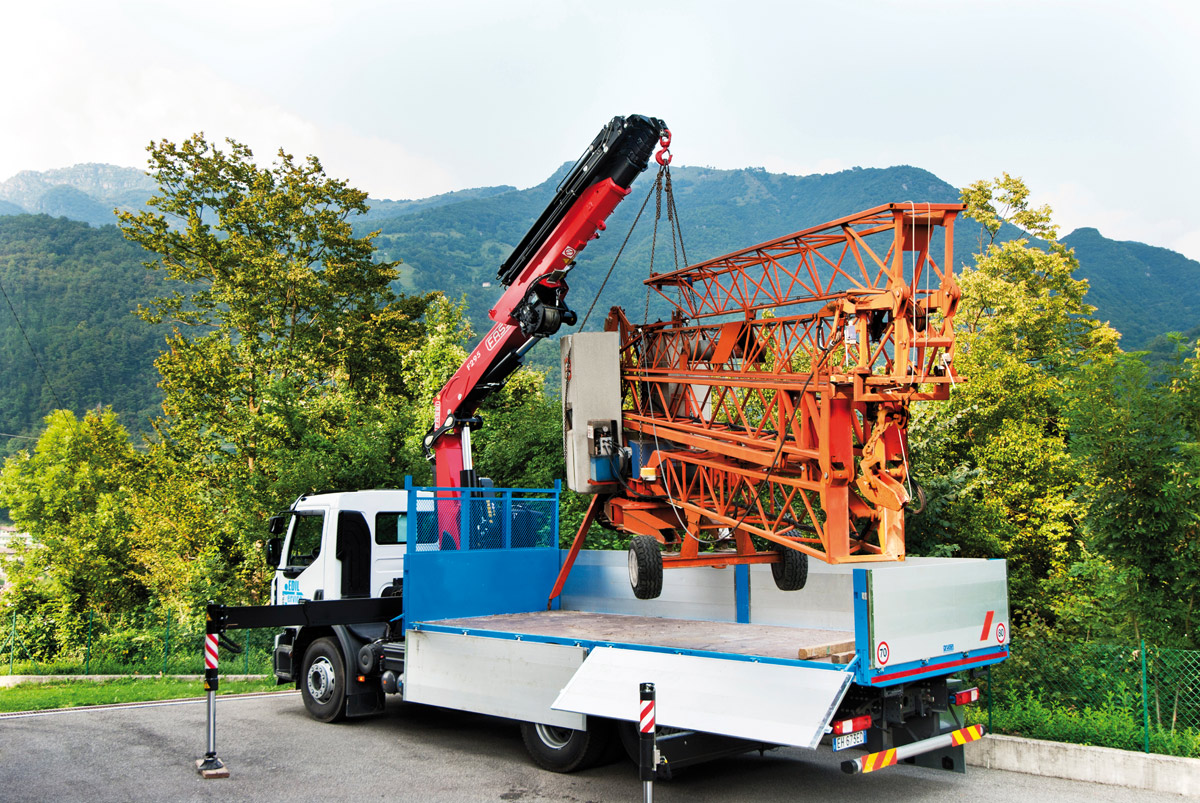 F295RA e-dynamic Fassi crane | Fassi Gru