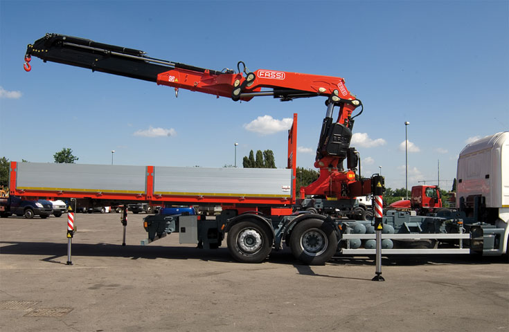 Knuckleboom loading cranes F425A e-dynamic | F425A e-dynamic Fassi ...