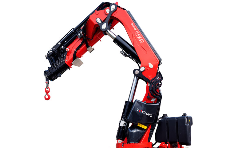  FASSI F2350RL-HXP TECHNO allows for a 58% increase in the vertical capacity - Fassi Cranes