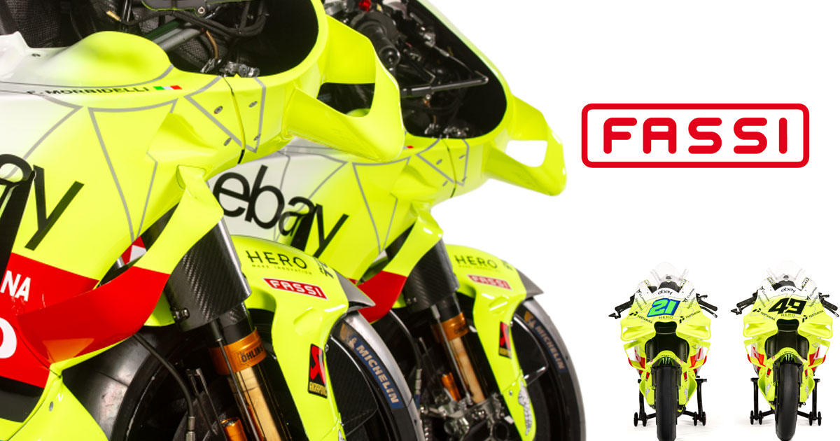  Fassi Gru renouvelle la sponsorisation avec la Pertamina Enduro VR46 Racing Team pour le Championnat du Monde de MotoGP™ 2025.